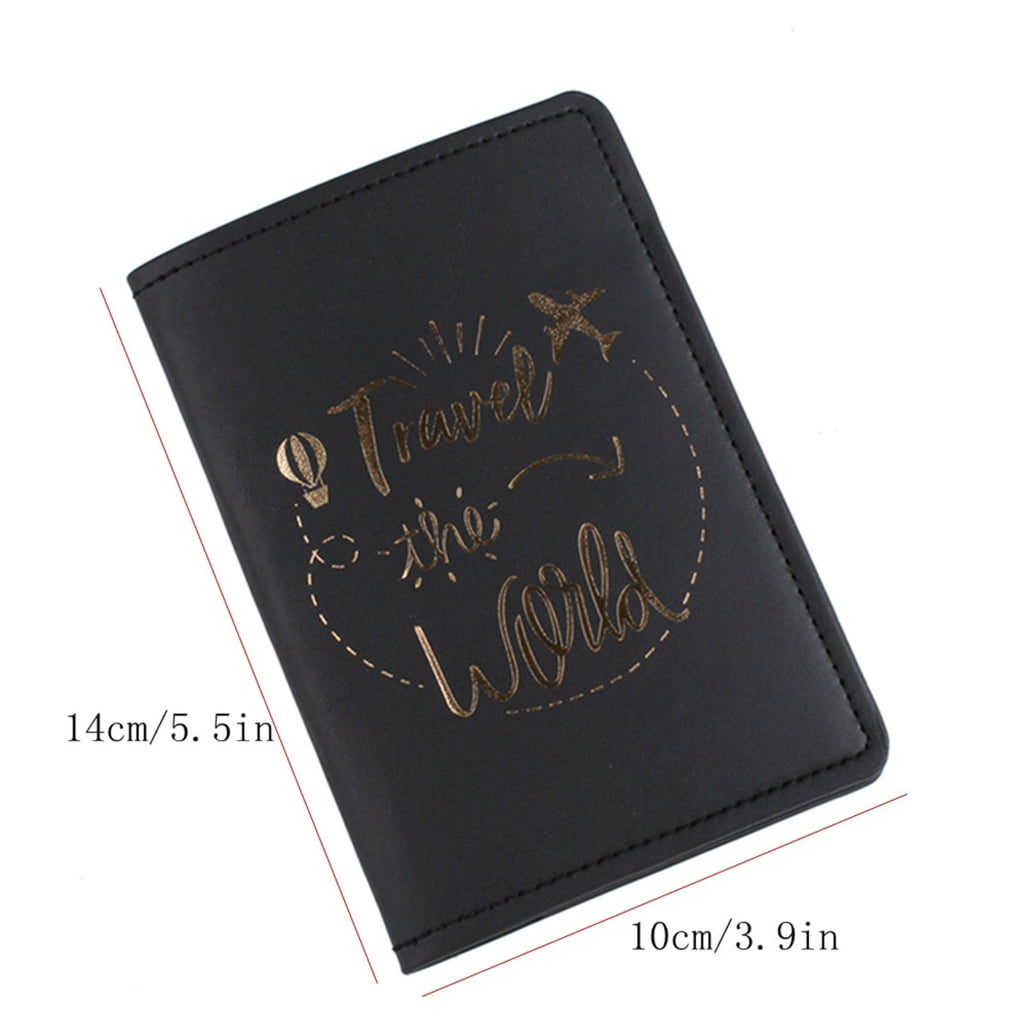 Cute Passport cover for Women Men Bride Groom Travel Wedding Gift