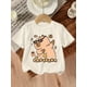 thumbnail image 1 of Cute And Stylish Capybara Print T-Shirt for Girls, 1 of 5