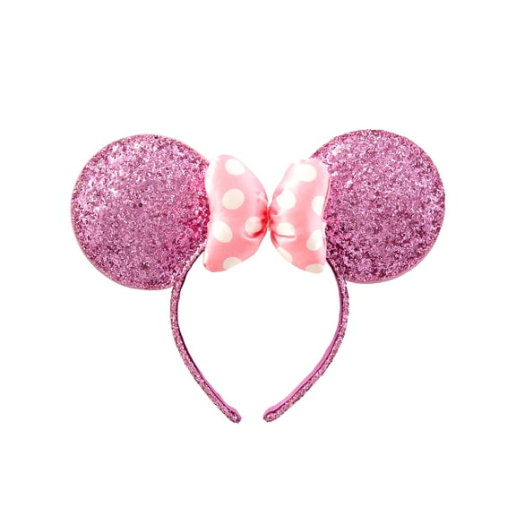 Girl's / Tween Disney Minnie Mouse  Pink Sparkle Ears Headband