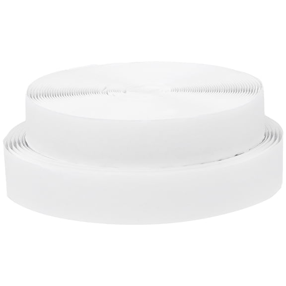 Raindrops Interlocking Tape Strip Double Sided Sticky Strip Hook and Loop Tape White Nylon 2 Rolls