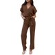 thumbnail image 1 of Mono Enterizo PRETTYGARDEN Marrón Oscuro Talle S, 1 of 8