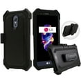 thumbnail image 2 of for 5.3" LG K20 K20 + PLUS K20 V LV5 Case Phone Case 360° Cover Screen Protector Clip Crystal Holster Kick stand Armor Grip Sides Shock Bumper Black, 2 of 4