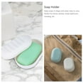 thumbnail image 6 of Raindrops 8Pcs Travel Soap Case with Lid for Bathroom Use Plastic Soap Holder .8x3.0x1.6in, 6 of 8