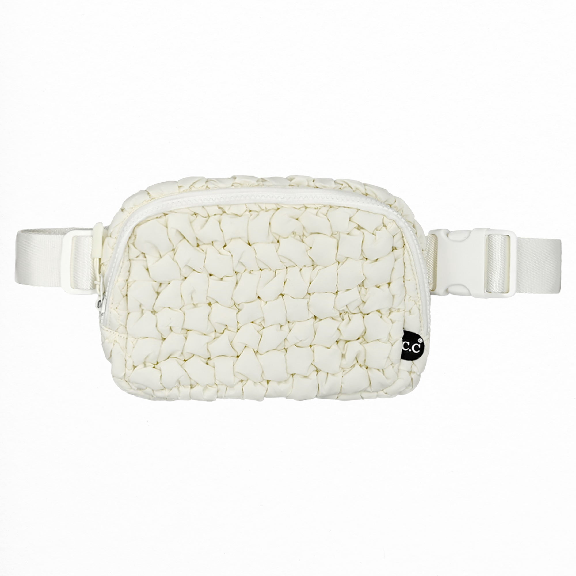 CC Quilted Puffer Belt Bags Unisex Fanny Pack