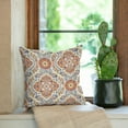 thumbnail image 2 of Arden Selections 16 x 16 in Outdoor Square Throw Pillow, Global Vintage Medallion (2-pack), 2 of 5