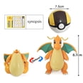 thumbnail image 4 of Pokemon Pokeball Dragonite Elf Ball Deformation Toys, Pocket Monster, Anime Figure Snorlax Dual morfology Model Dolls, regalos para niños, 4 of 5