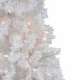 thumbnail image 3 of Northlight Pre-Lit Flocked Spruce Artificial Christmas Tree, 3 of 6
