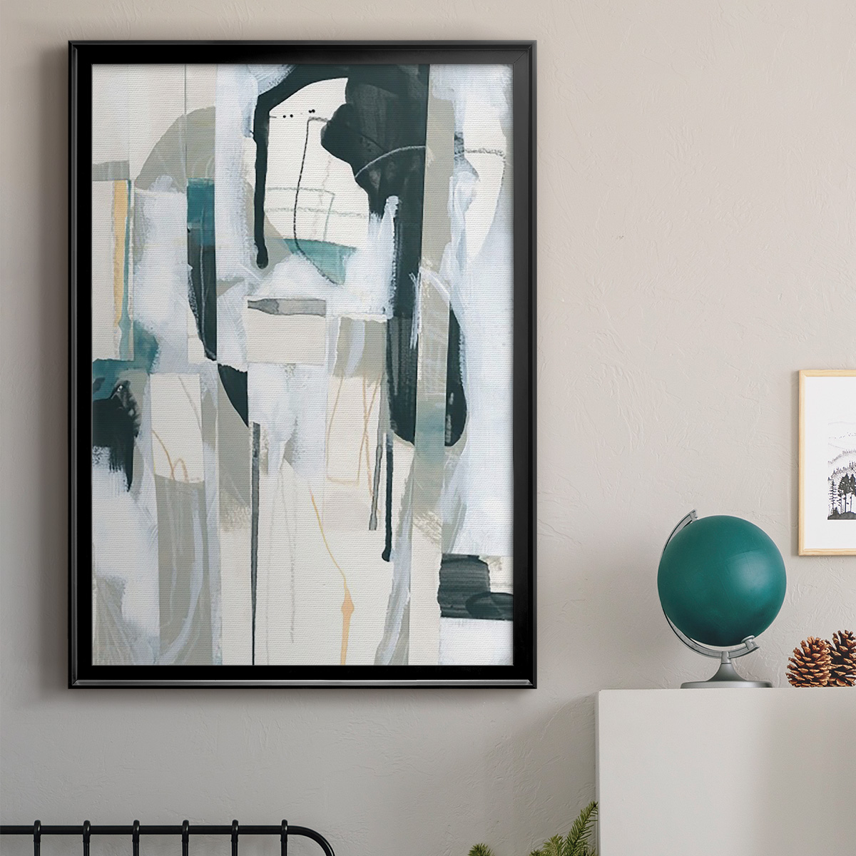 Sea Cavern Strata II Premium Framed Print, in Gold, Black, or Silver - Ready to Hang