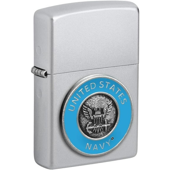 Zippo Lighter - Personalized Message Engrave United States Navy Emblem Art 48975