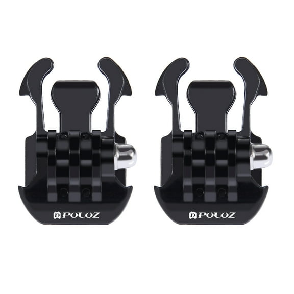 2 PCS PULUZ Horizontal Surface Quick Release Buckle for GoPro, Insta360, DJI and Other Action