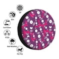 thumbnail image 4 of Balery Vintage Vinyl Record Cubiertas para Neumáticos - Protector Resistente para Neumáticos de Camioneta, SUV, Remolque, Camper y RV-16 inch, 4 of 6