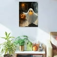 thumbnail image 5 of ZFLMY Ghost Pumpkin Alley Canvas Wall Art Decor For Home Living Room Bedroom Office, Halloween Wall Pictures, Perfect Gift for Holiday Season, Easy to Hang and Waterproof, 12x16/16x20 Inches 12x16in, 5 of 5