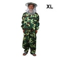 thumbnail image 4 of Decodeary Aired Beekeeping Suit Lightweight And Easy To For Effective Protection Ventilated Jacket For Beekeeper Durable green camo XL 1Set, 4 of 6
