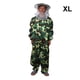 thumbnail image 2 of Bearachild Traje protector de apicultura, protección fácil y eficaz, traje ligero de apicultura ventilado Jardín y Patio camuflaje verde XL, 2 of 6