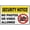 Warning Sign 4, variant on No Pets Allowed Trained Service Animals Are Welcome Sign 8"x12", Aluminum Tin Warning Signs for Home Outdoor Garden, Weatherproof Policy Sign