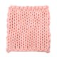 thumbnail image 4 of Manta Tejida Gruesa CUTICAT Decoración para hogar 80cm Rosa Manta de punto hecha a mano, 4 of 8