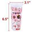 thumbnail image 2 of Unique Bargains Outdoor Plastic Cartoon Printed Cylinder Shape Water Tea Drinking Bottle, 2 of 4