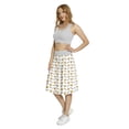 thumbnail image 3 of Women's Oktoberfest Foamy Beer Bavarian A-line Printed Skirt Casual Wear, 2XL, Army Green Orange White, by Ambesonne, 3 of 6