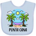 thumbnail image 3 of Inktastic Summer Vacation in Punta Cana Boys or Girls Baby Bib, 3 of 4