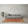 thumbnail image 3 of Ahgly Company Machine Washable Indoor Rectangle Persian Brown Traditional Area Rugs, 5' x 7', 3 of 4