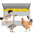 thumbnail image 4 of Lotpreco Automatic Chicken Feeder with Weatherproof Lid Rat Proof Chicken Feeder Metal Chicken Feeder Suitable for Chicken Bantams Poultry Pheasants Etc, 4 of 9