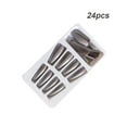 thumbnail image 3 of 1 Set French Tip Press on Nails Operation Beauty Tool Coffin False Toe Files Glittery Stick Full Cover Ballet Style Beauty Tool DIY Decorations Type 14, 3 of 9