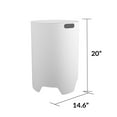 thumbnail image 5 of CosmoLiving by Cosmopolitan, Astra Collection, Propane Tank Holder, White, 5 of 7