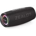 thumbnail image 1 of Bocina Bluetooth Portátil Resistente al Agua Zealot S56 40W, 1 of 6