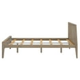 thumbnail image 4 of Plank+Beam Solid Wood Scandinavian Queen Bed Frame with Headboard, Platform Bed for Adults, Blonde, 4 of 10