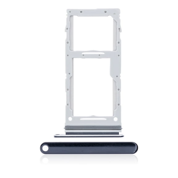 Replacement Dual Sim Card Tray Compatible For Samsung Galaxy A71 5G (A716 / 2020) (Prism Cube Black)