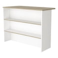 thumbnail image 1 of FM FURNITURE Crete Kitchen Island Engineered Wood Multi-Color, 1 of 7