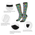 thumbnail image 6 of Lsque Colorful Easter Eggs1 Printed Crew Socks Men's Women's LightWeight Thin Casual Calf Socks ,Knee High Socks,Cotton Socks, 6 of 9