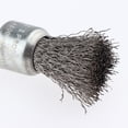 thumbnail image 3 of Gazechimp 2xStainless Steel Pen Shape Crimped Wire Brush 6mm Shank 6 x 25mm 0.3 2 Pcs, 3 of 8