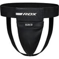 thumbnail image 6 of RDX Groin Guard for Boxing Muay Thai Kickboxing MMA Fighting, Maya Hide Leather Kara Men Jockstrap Martial Arts Training, Abdominal Protector Sparring, Abdo Gear Taekwondo Grappling, 6 of 6