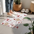 thumbnail image 4 of Red Christmas Gingerbread Man Pattern Door Rugs,Washable Non Slip Door Mats Indoor,Decorative Door Mats,Entry Mat Indoor for Entrance,Bedroom,Kitchen,Bathroom,16"x24", 4 of 6