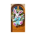 thumbnail image 2 of Linnome Easter Door Cover Festival Party Indoor Outdoor Door Curtain Fabric Hanging Banner Home Decor Supplies, 2 of 6