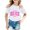 /c39White95, variant on JCCXIN Toddler Baby Tshirts Girls Short Sleeve Tees Big Sister Letter Print Graphic Crew Neck Loose Fit Outdoor Sports School Days Summer Casual Daily Wear Lovely Vacation Tops,Black,1-2 Years