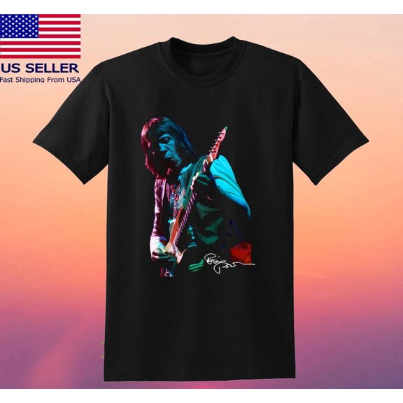 RARE Robin Trower SIGNATURE MEN WOMEN T SHIRT FULL SIZE S-5XL