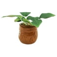 thumbnail image 2 of Harry Potter Mandrake Face 6-Inch Ceramic Planter with Artificial Succulent, 2 of 7