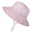 thumbnail image 2 of 1 pieza de sombrero para el sol para bebé, sombrero para bebé niño, sombrero para niño pequeño, sombrero de pescador para niñas, sombrero de playa para bebé con ala ancha, gorras para niños, 2 of 8