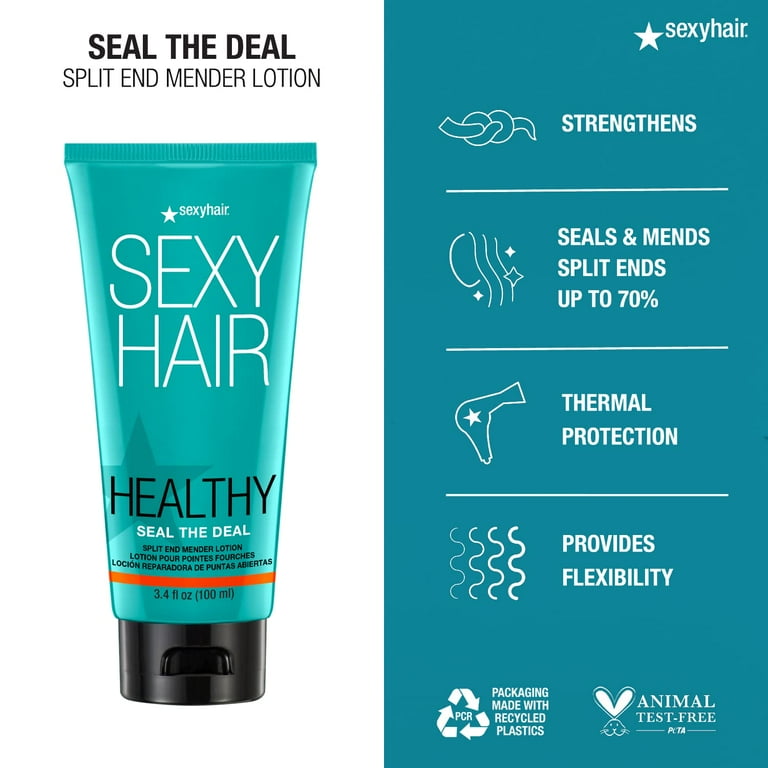 Healthy SexyHair Seal The Deal Split End Mender Lotion 3.4oz Healthy SexyHair Seal The Deal Split End Mender Lotion 3.4oz