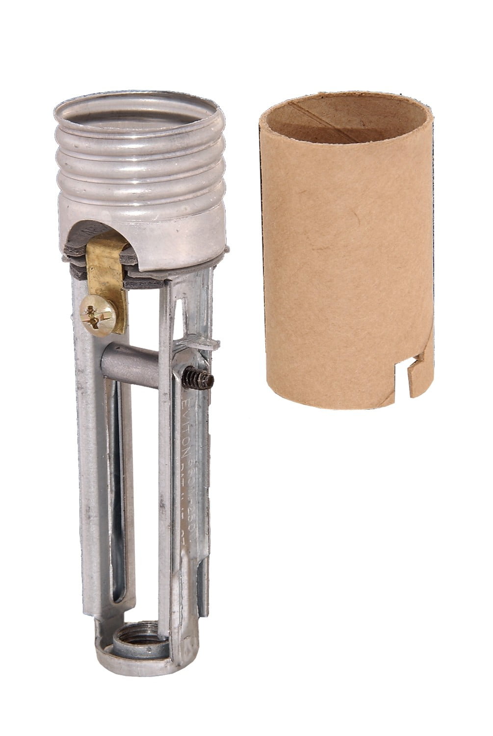 B&P Lamp® Keyless Candelabra Socket W/Spring Clips Import Brand 