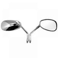 thumbnail image 4 of Motorcycle Mirror, Universal Chrome Motorcycle Mirror For H0nda, Suzuki, Aprilia And Cruiser Scooter2pcs-silver, 4 of 5