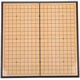 thumbnail image 2 of Tablero de juego magnético Go, tablero de rompecabezas plegable de madera portátil Weiqi, juego educativo para niños adultos, 2 of 5