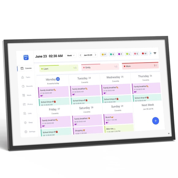 Calendario digital inteligente LOOFII con pantalla táctil Full HD de 15,6 pulgadas