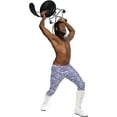 thumbnail image 6 of Macho Wrestler Madness Halloween Costume Cosplay Spandex Pants, 6 of 7