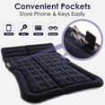 thumbnail image 2 of Inflatable Car Air Mattress for SUV, Sedan, Truck & Minivan, Back Seat Bed Camping Travel, Portable with earplugs, Window Screens, Eye Mask Storage Bags, 2 of 5