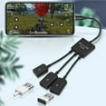 thumbnail image 1 of OTG Cable Plug and Play Micro-USB PVC Hot Swap Fast Speed Adapter Cable for Mobile Phone, 1 of 8