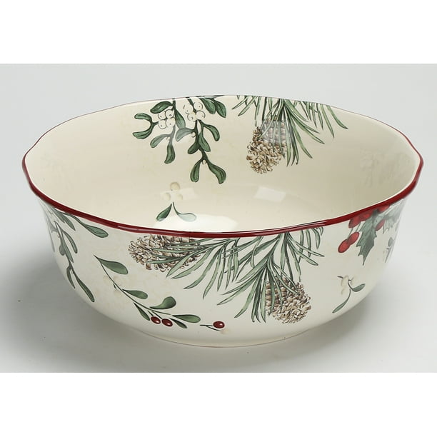 Better Homes Gardens Heritage Collection Serve Bowl Walmart Com Walmart Com