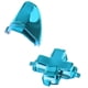 thumbnail image 3 of Botones De Del Parachoques Azul D-Pad left button right button LT RT Reemplazo Del Slim Controller + Herramientas De Destornilla CUTICAT Botones de disparadores de parachoques, 3 of 4